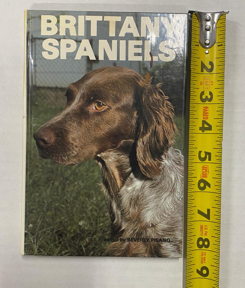 Brittany Spaniels Beverly Pisano TFH Hardcover Dog Breed Book Pre Owned